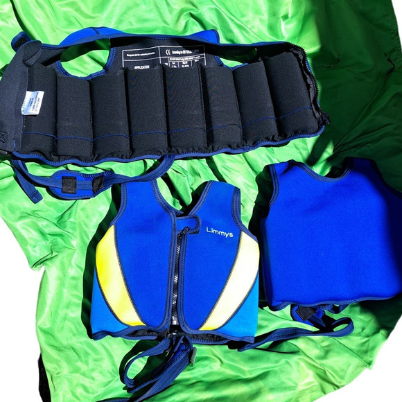 New Size Small Limmys Premium Neoprene Kids Swim Vest Buoyancy - Picture 6 of 9